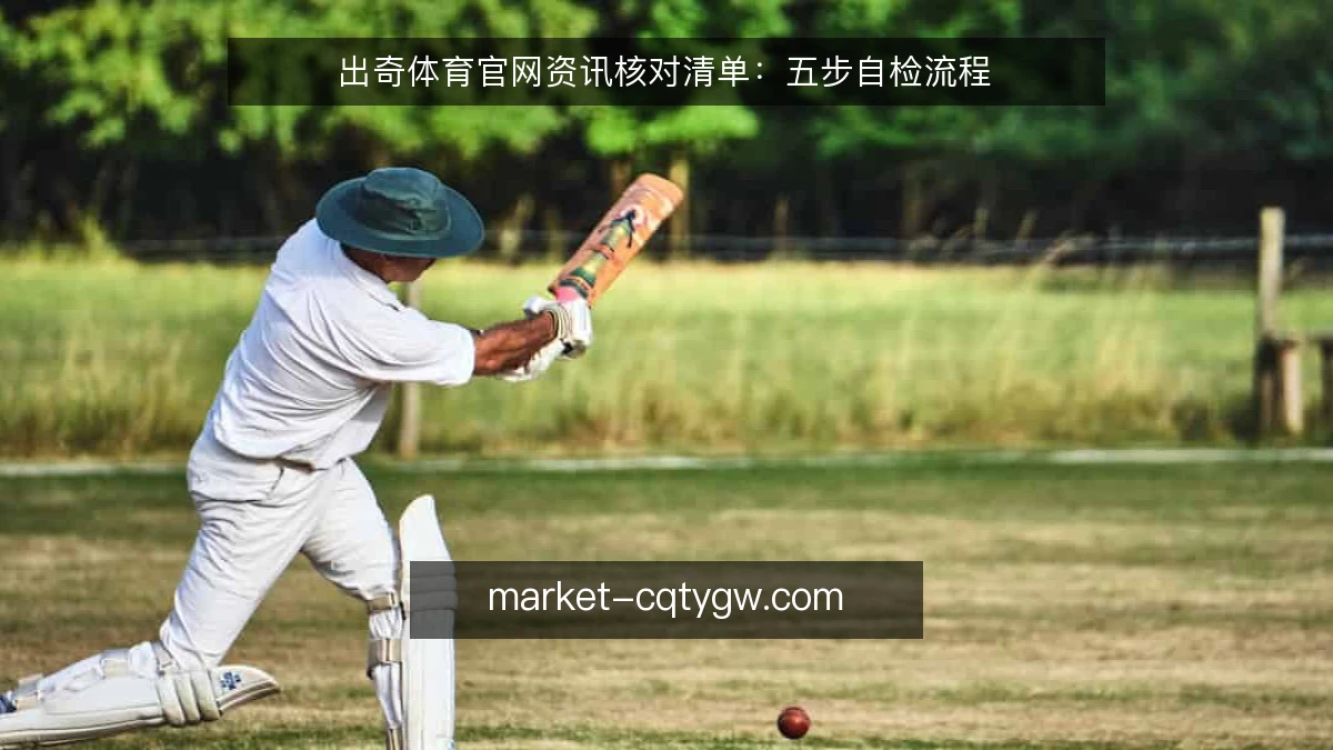 出奇体育官网资讯核对清单:五步自检流程